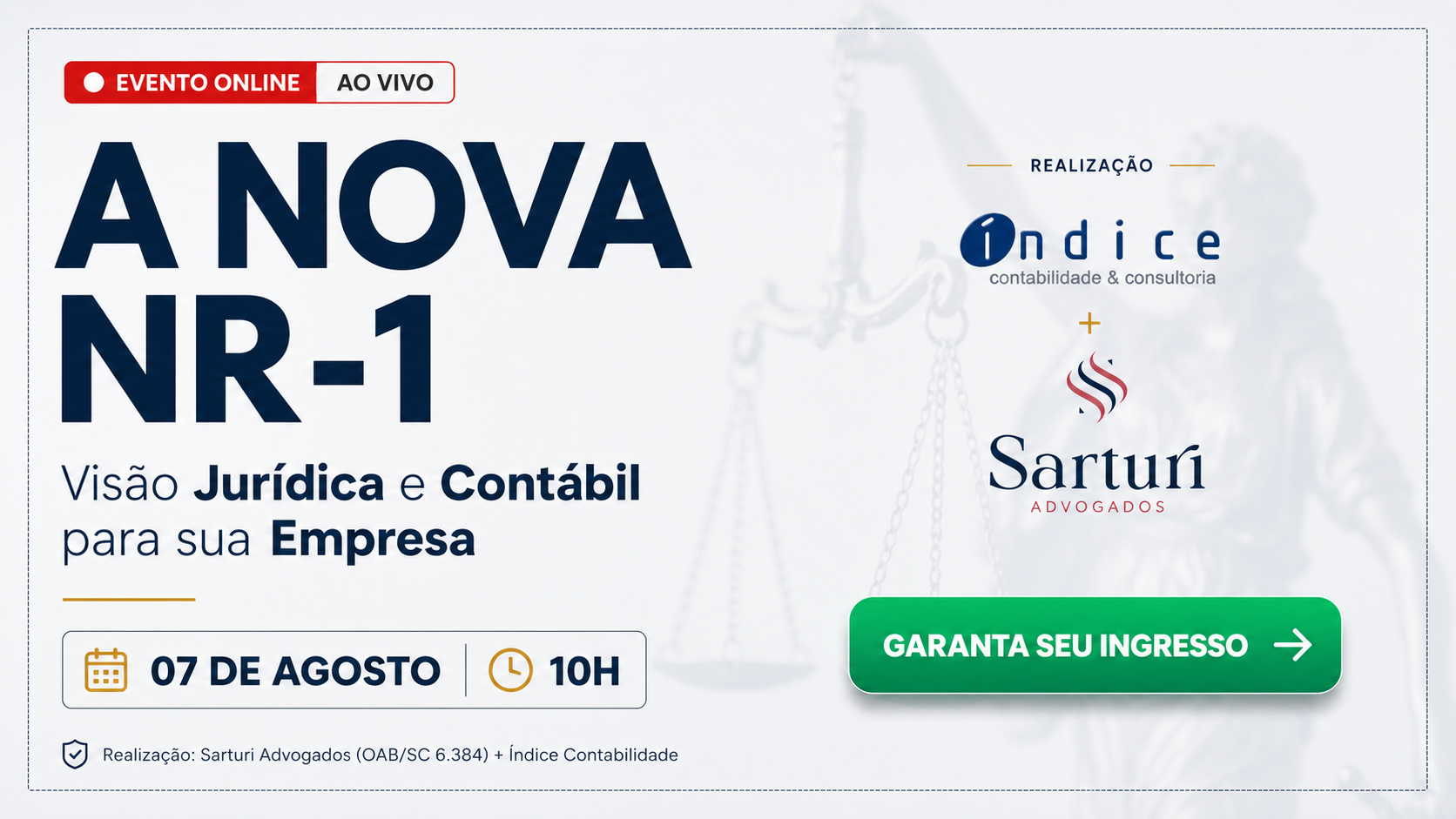 NR-1 na Prática: Blinde sua Empresa contra Passivos Trabalhistas | Visão Jurídica + Contábil