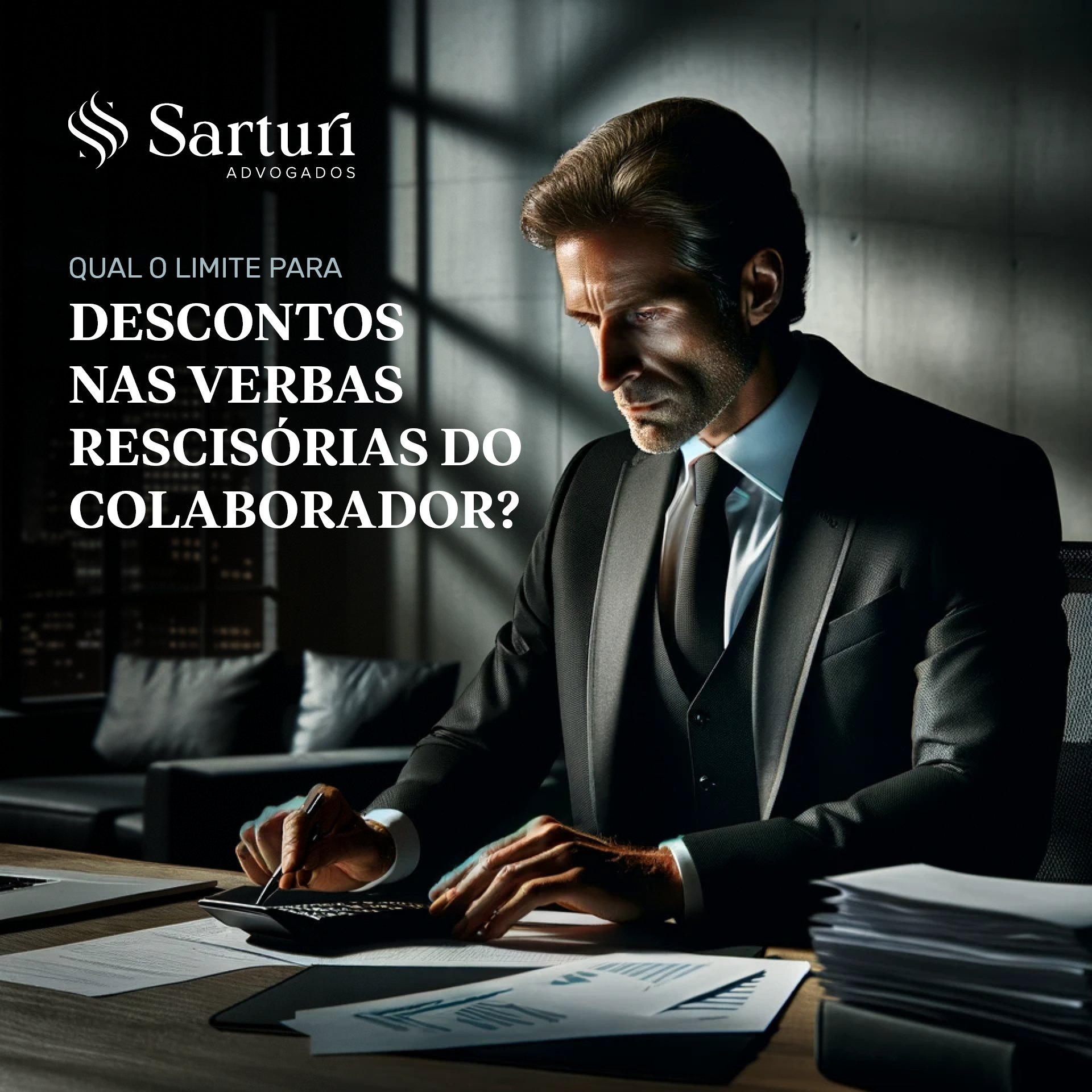 Qual o limite para descontos nas verbas rescisórias do colaborador?