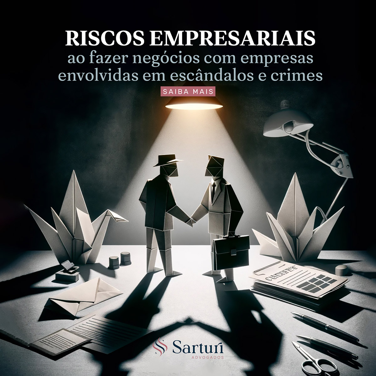 Riscos empresariais ao fazer negócios com empresas envolvidas em escândalos e crimes